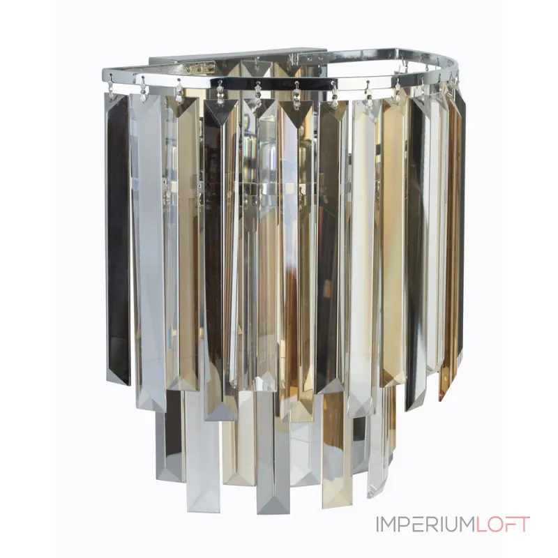 Накладной светильник Divinare Nova 1223/02 AP-2 Цвет плафонов разноцветный Цвет арматуры хром от ImperiumLoft