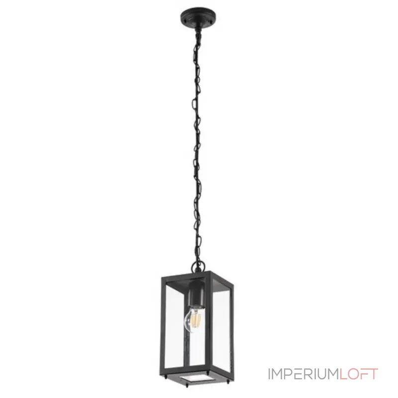 Уличный подвесной светильник Arte Lamp BELFAST A4569SO-1BK от ImperiumLoft