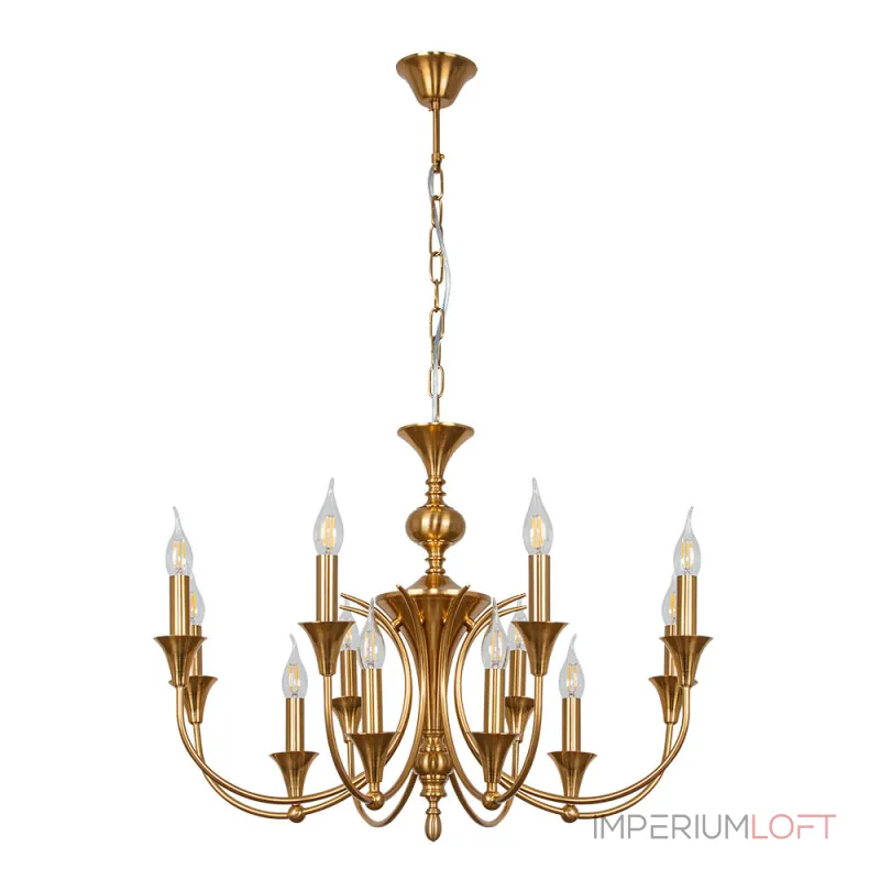Подвесная люстра Arte Lamp COLLINETTA A4094LM-12PB Подвесная люстра Arte Lamp COLLINETTA A4094LM-12PB