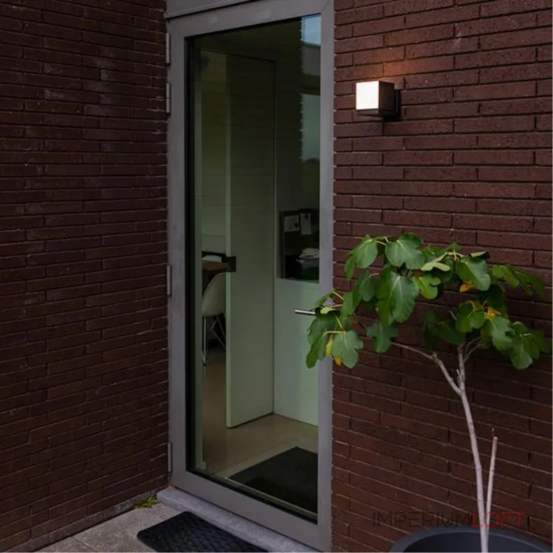 Уличный настенный светильник Arte lamp BELGRADE A5193AL-1BK от ImperiumLoft