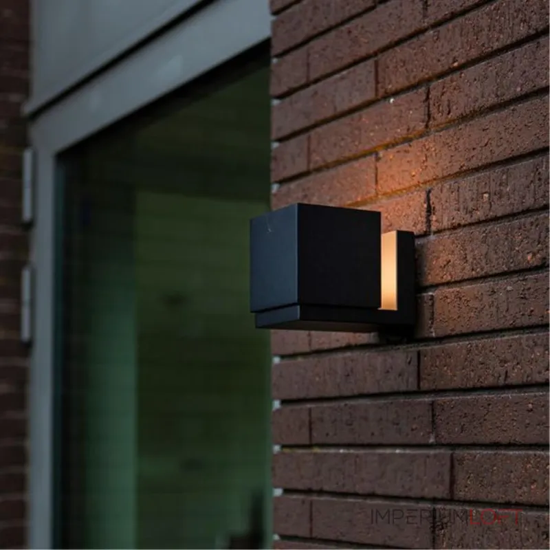 Уличный настенный светильник Arte lamp BELGRADE A5193AL-1BK от ImperiumLoft