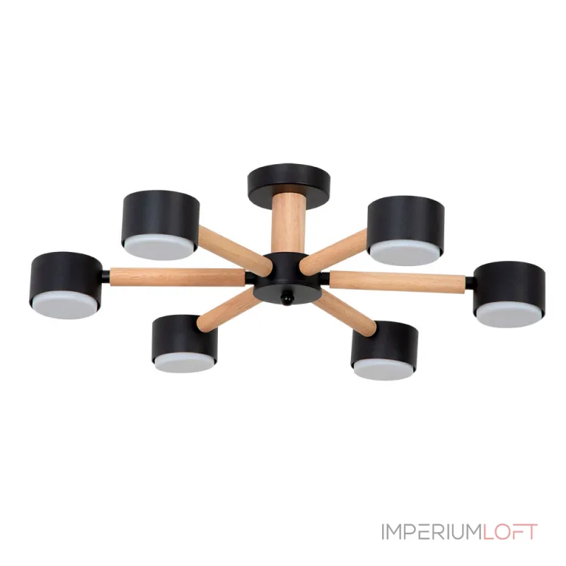 Потолочная люстра Arte Lamp TENDA A1624PL-6BK Потолочная люстра Arte Lamp TENDA A1624PL-6BK