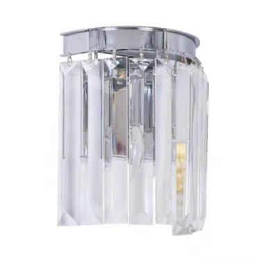 Накладной светильник Divinare Nova 3001/02 AP-1 Цвет арматуры хром Цвет плафонов прозрачный