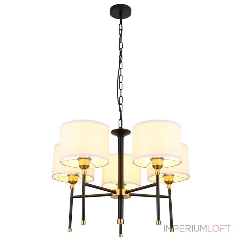 Подвесная люстра ARTE LAMP JAMIE A4090LM-5BK Подвесная люстра ARTE LAMP JAMIE A4090LM-5BK