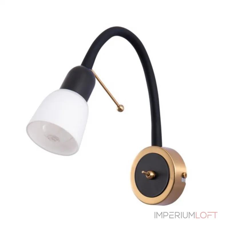 Бра Arte Lamp LETTURA A7009AP-1BK от ImperiumLoft Бра Arte Lamp LETTURA A7009AP-1BK от ImperiumLoft