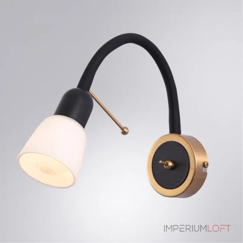 Бра Arte Lamp LETTURA A7009AP-1BK от ImperiumLoft Бра Arte Lamp LETTURA A7009AP-1BK от ImperiumLoft
