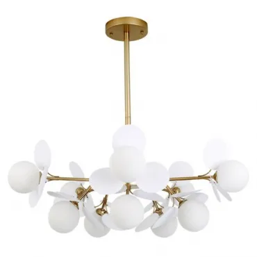 Люстра на штанге Arte Lamp PEACOCK A1369SP-10SG
