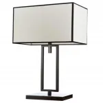 Настольная лампа декоративная Divinare Porta 5933/01 TL-1 Цвет арматуры коричневый Цвет плафонов кремовый от ImperiumLoft