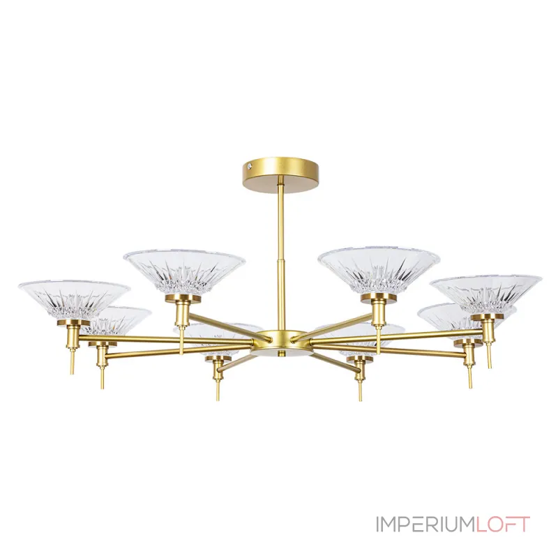 Люстра на штанге Arte Lamp ALESSIA A2076PL-8GO