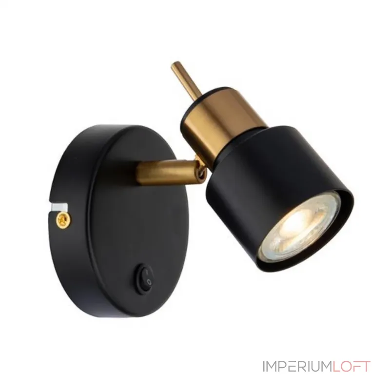 Спот Arte Lamp ALMACH A1906AP-1BK от ImperiumLoft