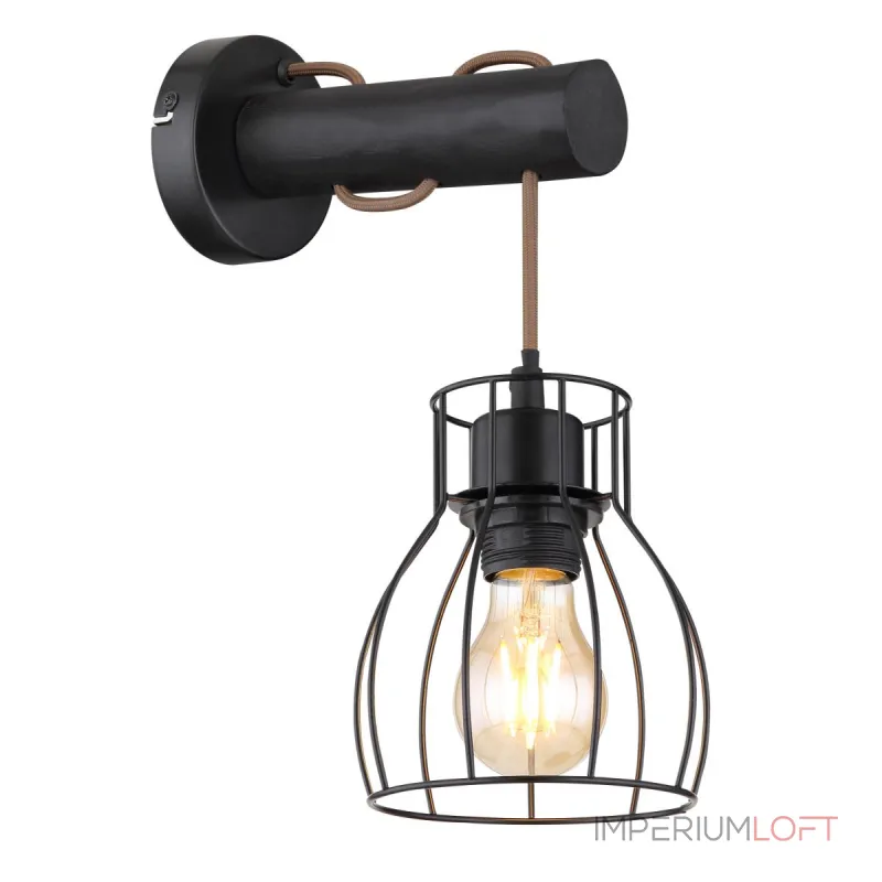 Светильник настенный Globo Mina 15326NWB от ImperiumLoft Светильник настенный Globo Mina 15326NWB от ImperiumLoft