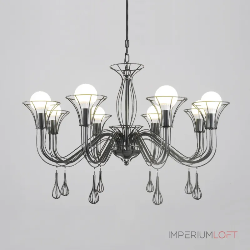 Подвесная люстра CAST 5 White от ImperiumLoft