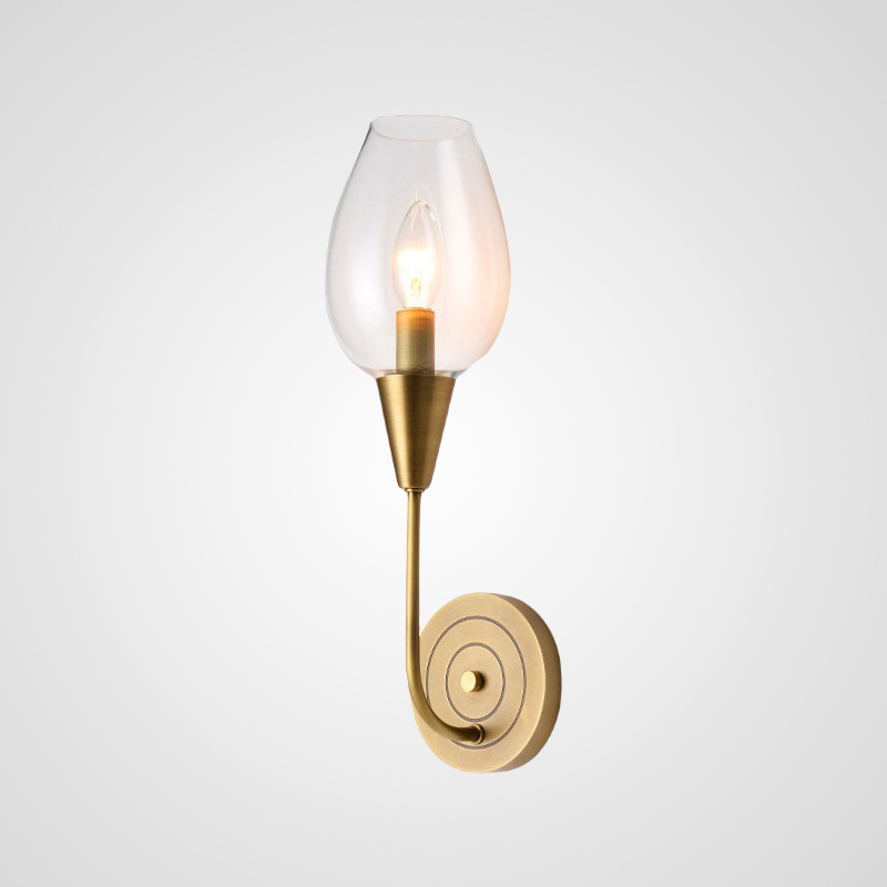 Настенный светильник VIOLA WALL 1 Clear от ImperiumLoft Настенный светильник VIOLA WALL 1 Clear от ImperiumLoft