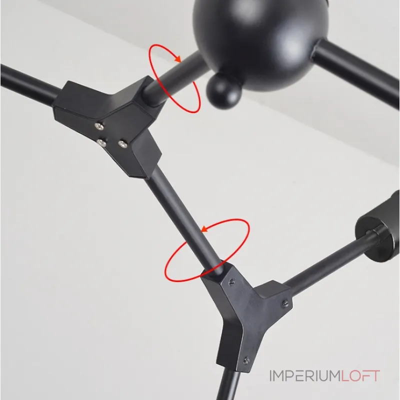 Люстра на штанге Simple Modo 6