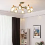 Потолочная люстра CORF B3 Black 3 lamps от ImperiumLoft