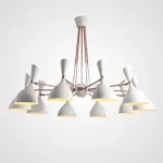 Подвесная люстра TRUMPET D125 White от ImperiumLoft