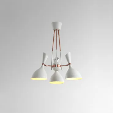 Подвесная люстра TRUMPET D52 White