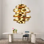 Подвесная люстра Golden Tornado Chandelier D72