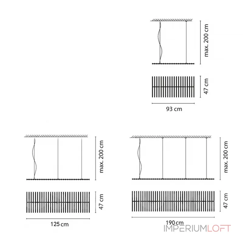 Подвесной светильник RITHM L131 Chocolate от ImperiumLoft Подвесной светильник RITHM L131 Chocolate от ImperiumLoft
