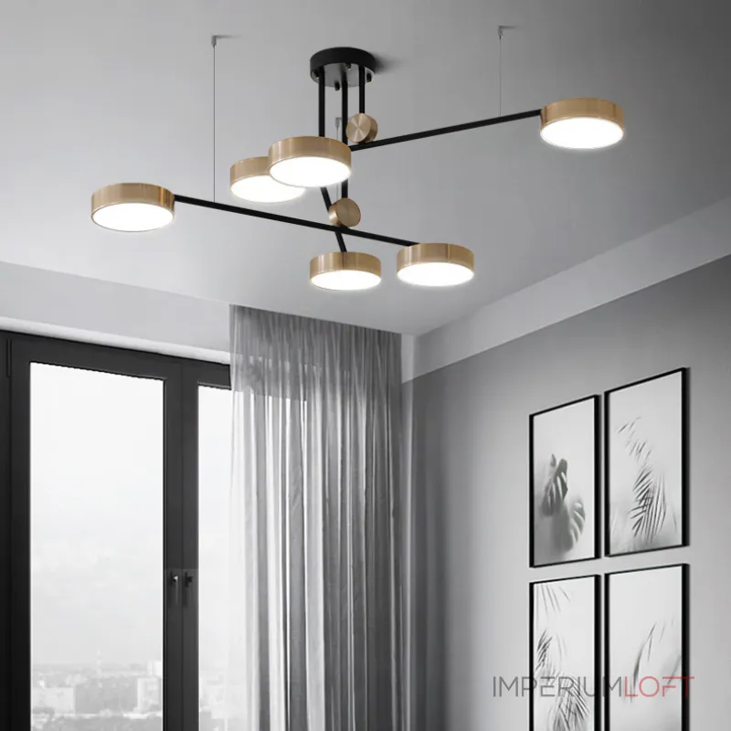 Люстра на штанге TECHNUM LED от ImperiumLoft