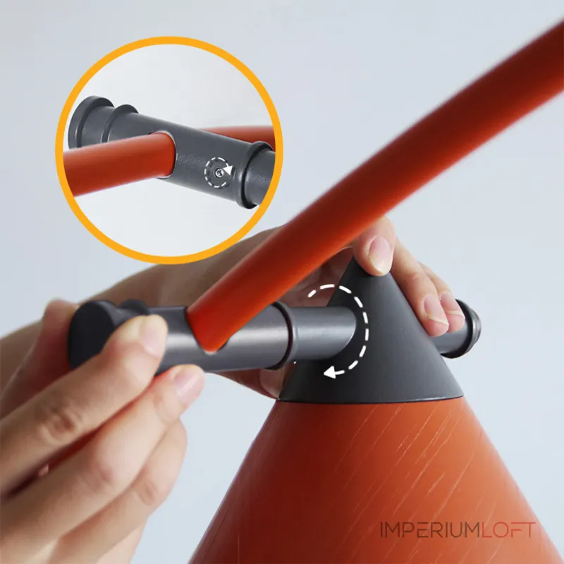 Торшер CONE 3 Orange от ImperiumLoft