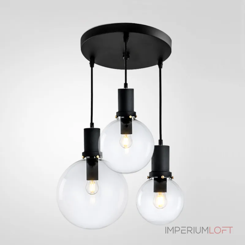 Подвесной светильник PENBALL D15 Black от ImperiumLoft