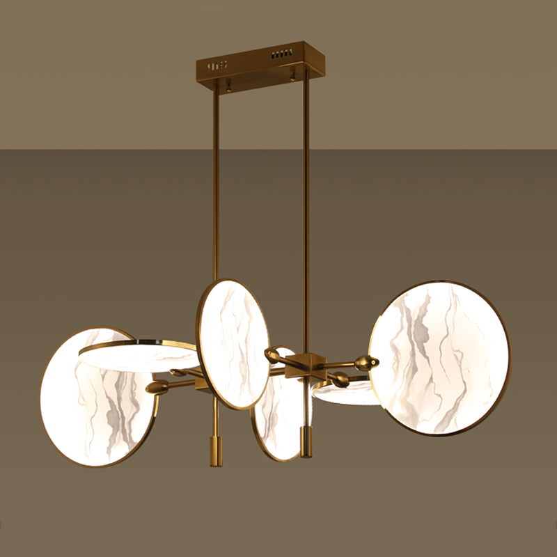 Люстра на штанге NEBULA B 6 ламп