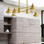 Подвесной реечный светильник FANTA LONG Yellow от ImperiumLoft