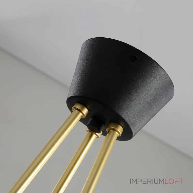 Подвесная люстра TRUMPET D70 Black от ImperiumLoft