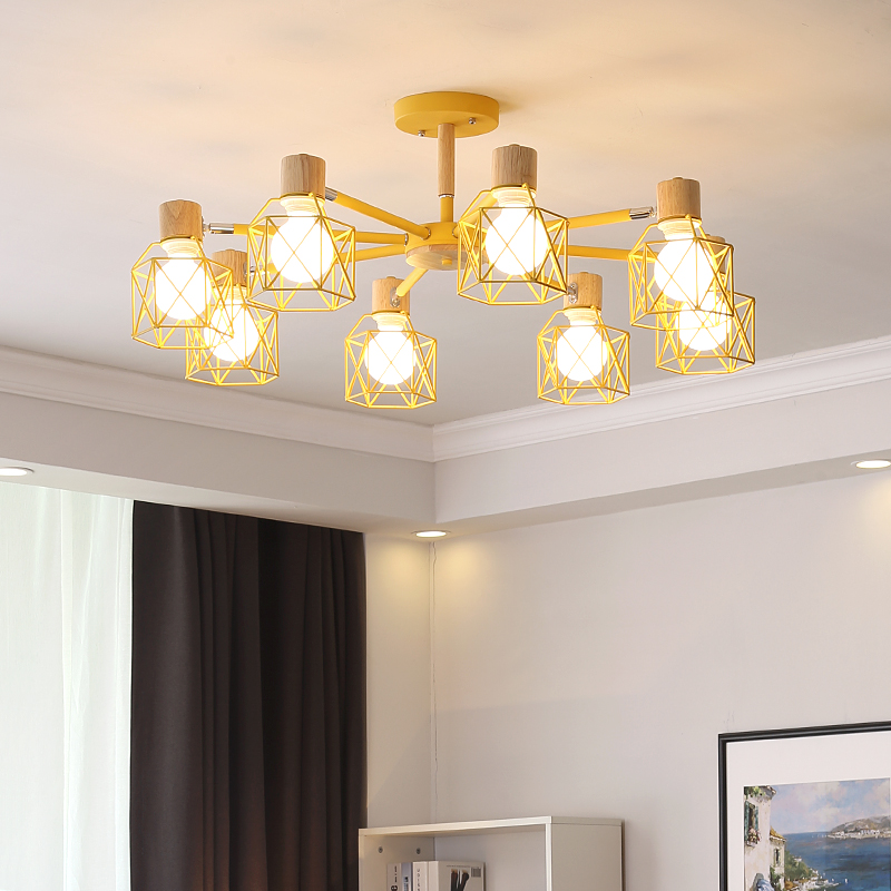 Потолочная люстра CORF B3 Black 3 lamps от ImperiumLoft