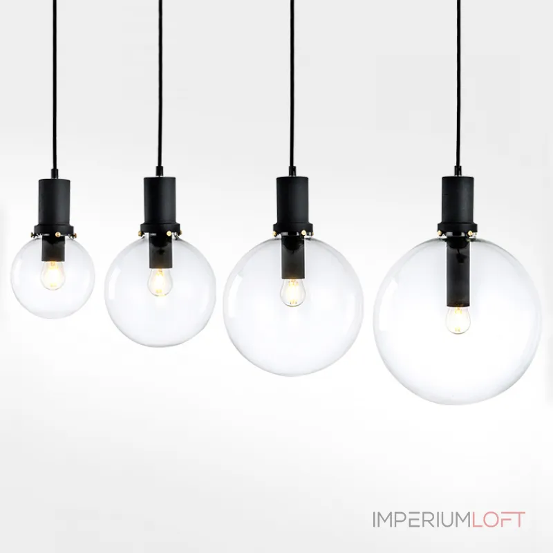 Подвесной светильник PENBALL D15 Black от ImperiumLoft
