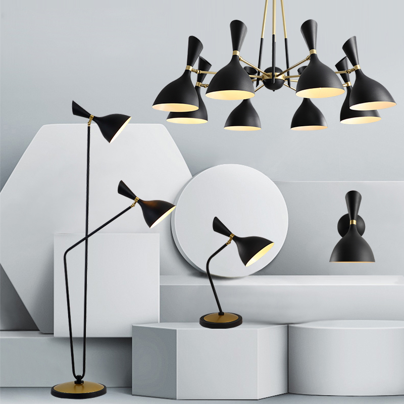 Подвесная люстра TRUMPET D70 Black от ImperiumLoft