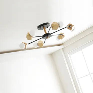 Потолочная люстра JX D78 Black