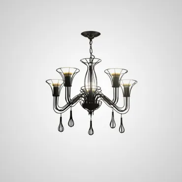 Подвесная люстра CAST 5 Black