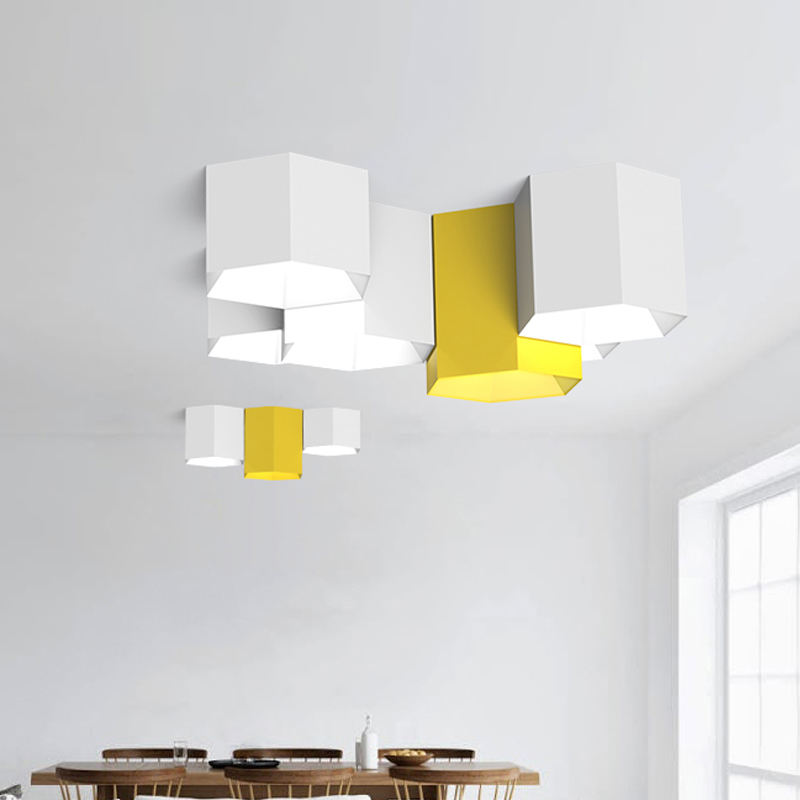 Потолочный светильник HEXAGON B H15 Blue от ImperiumLoft Потолочный светильник HEXAGON B H15 Blue от ImperiumLoft