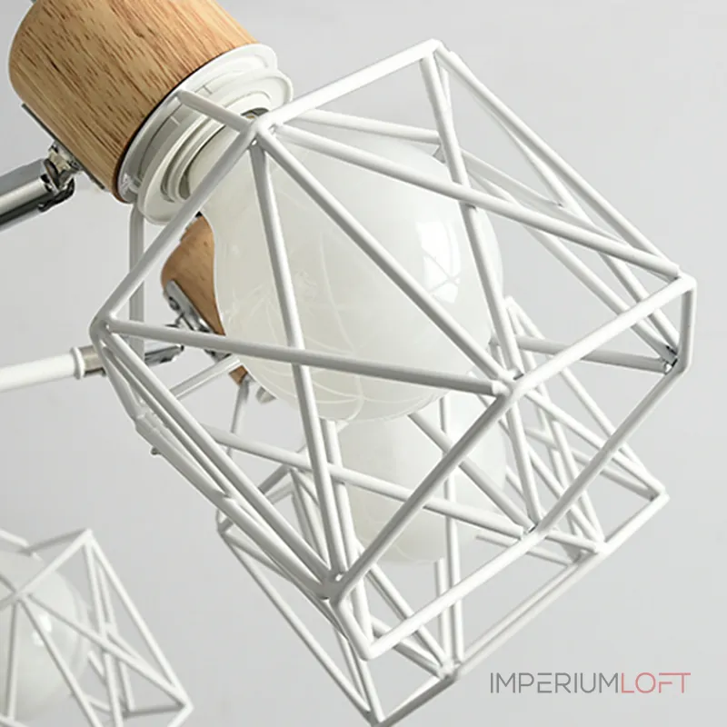 Потолочная люстра CORF B3 Black 3 lamps от ImperiumLoft