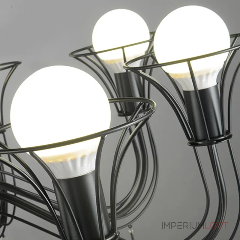 Подвесная люстра CAST 5 White от ImperiumLoft