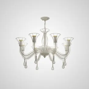 Подвесная люстра CAST 8 White