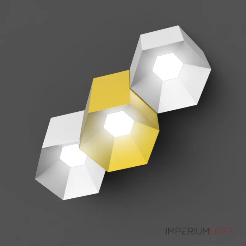 Потолочный светильник HEXAGON B H15 Blue от ImperiumLoft Потолочный светильник HEXAGON B H15 Blue от ImperiumLoft