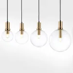 Подвесной светильник PENBALL D15 Gold от ImperiumLoft