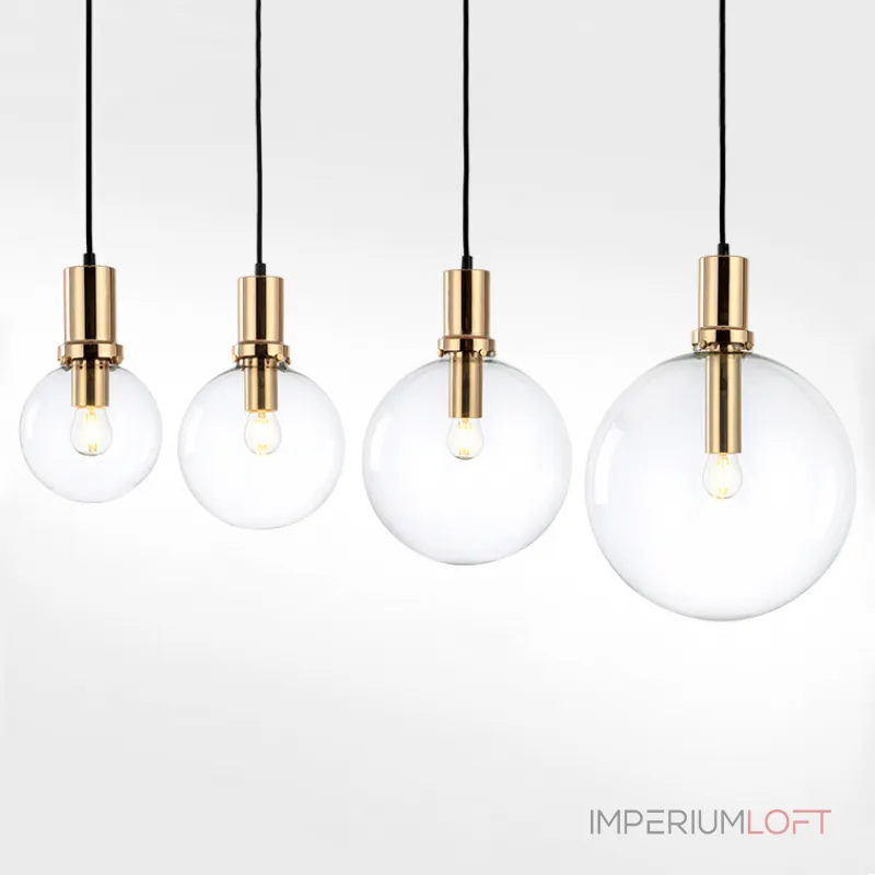 Подвесной светильник PENBALL D15 Gold от ImperiumLoft