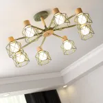 Потолочная люстра CORF B3 Black 3 lamps от ImperiumLoft