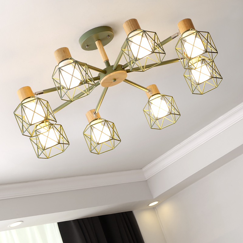 Потолочная люстра CORF B3 Black 3 lamps от ImperiumLoft