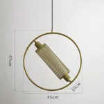 Подвесной светильник RESIST L35 Black от ImperiumLoft