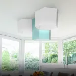 Потолочный светильник HEXAGON B H15 Blue от ImperiumLoft