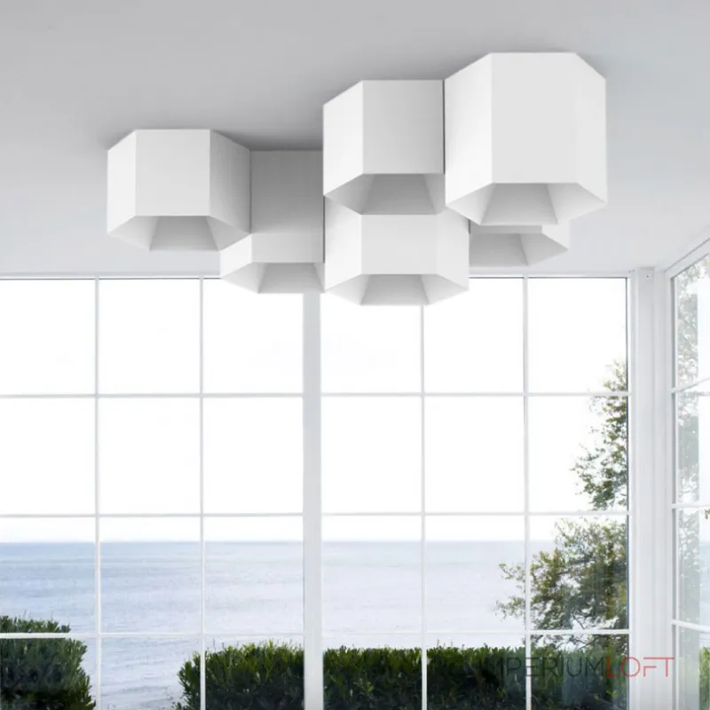 Потолочный светильник HEXAGON B H15 Blue от ImperiumLoft Потолочный светильник HEXAGON B H15 Blue от ImperiumLoft