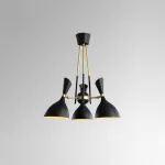 Подвесная люстра TRUMPET D52 Black от ImperiumLoft