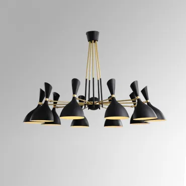 Подвесная люстра TRUMPET D125 Black