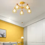 Потолочная люстра CORF B3 Black 3 lamps от ImperiumLoft