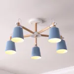 Потолочная люстра VARDA 5 lamps Blue
